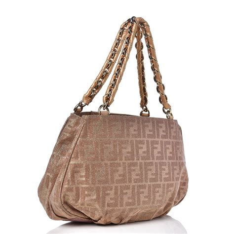 fendi signature zucca mia tote